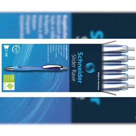 Schneider Kugelschreiber Slider Rave XB blau