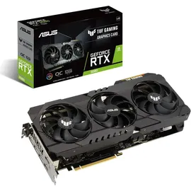 Asus TUF GeForce RTX 3080 V2 (LHR), TUF-RTX3080-O10G-V2-GAMING, - OC Edition - Schwarz
