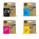 HP Tinten-Set 924e Cyan Magenta Yellow Schwarz Nr. OfficeJet Pro 8122e 8132e Tinte Set Multipack 4-Pack Value - HP Power Partner
