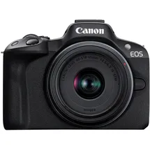 Canon EOS R50 schwarz Content Creator Kit + RF-S 18-45 mm