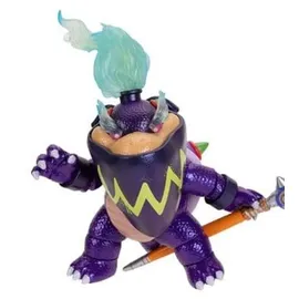 Jakks Pacific Super Mario Galaxy Wonder Bowser Jr. Figur 13 cm Lila