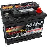 Autobatterie 12V 60Ah Speed Max Starterbatterie ersetzt 52Ah 55Ah 61Ah 62Ah 63Ah