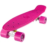 Ridge Retro Skateboard Mini Cruiser, rosa/rosa, 22 Zoll