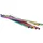 Buddy ́s Bar Buddy's Bar Trinkhalme 11 tlg. Set in Grün, Maße: 0,8x0,8x21,5 cm + Reinigungsbürste, Regenbogen-Look