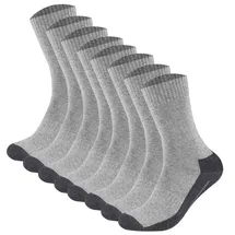 CAMANO Sneakersocken 8er Pack Grau 43-46