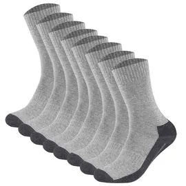 CAMANO Sneakersocken 8er Pack Grau 43-46