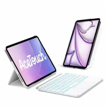 Inateck Ultraleichte Tastatur für iPad 11 (10. Generation)/iPad Air 11"/iPad Pro 11" Weiß