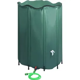 vidaXL Regenwassertank Faltbar 1350 l grün