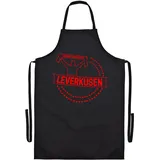 multifanshop Grillschürze - Leverkusen - Meine Fankurve - Druck rot - Schürze
