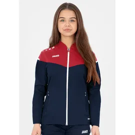 Jako Champ 2.0 Präsentationsjacke Damen marine/chili rot 42