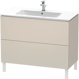 Duravit L-Cube Waschtischunterbau stehend, 2 Auszüge, LC662709191,