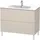 Duravit L-Cube Waschtischunterbau stehend, 2 Auszüge, LC662709191,