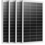800w Solarpanel Monokristallines, Solarmodul mit Hocheffizientes Aluminiumrahmen, SMBB Technologie, PV Modul für 12V Batterien, Boot, Wohnmobile, Gartenhäuse, Haus (200W*4)