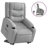 Nettlife Fernsehsessel, Hellgrau, Metall, 77x99x93 cm, Wohnzimmer, Sessel, Fernsehsessel