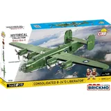 Cobi Historical Collection 5739 - Consolidated B-24 Liberator, Bomber, Flugzeug, Klemmbausteine, Bausatz
