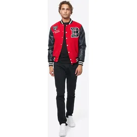 BENLEE Rocky Marciano Herren College Jacke Newark Red/Navy/Ecru S Benlee - / S