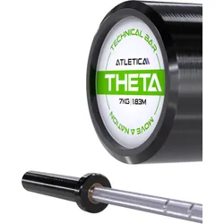 Langhantel | Theta | 7.5 kg | 1830 mm Einheitsfarbe No Size