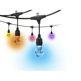 Nanoleaf Lichterkette Essentials Matter Smart Outdoor 15 m Schwarz