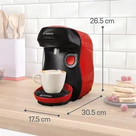 Bosch Tassimo Happy friendly TAS103E schwarz/rot