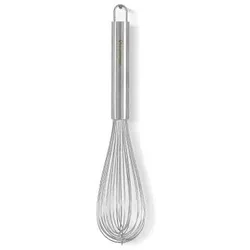 380 mm Edelstahl-Schneebesen, robust und ergonomisch, ideal für präzises Mischen in professionellen Gastronomieküchen – Equipementpro