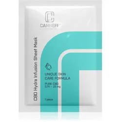 Canneff Balance CBD Hydra Infusion Sheet Mask Feuchtigkeitsspendende Tuchmaske 1 St.