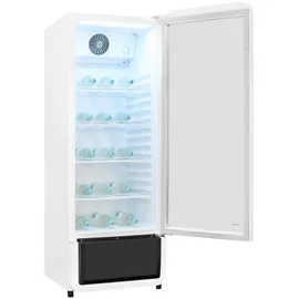 Exquisit GKS220-GT-431D Stand Flaschenkühlschrank, 54 cm breit, 240 l weiß