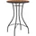 vidaXL Mosaik-Bistrotisch Ø 50 x 70 cm Keramik Terrakotta/Orange