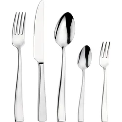 Besteck-Set PINTINOX "Palace", silber (edelstahlfarben), 30 tlg., Edelstahl 18/10, Essbesteck-Sets