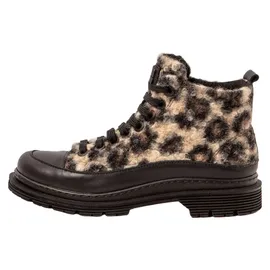 Art Schnürstiefel Damen Schwarz 37