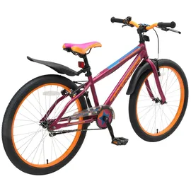 Bikestar Kinderfahrrad Urban Jungle Kinderrad | Berry Orange - Rot