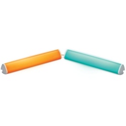 WiZ Colors 8719514554177 Lineare dekorative LED-Tischlampe 2x5,5W | 400lm | 2200-6500K | RGB - weiß