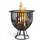 Cook King Feuerkorb KATAR Ø 60 cm Schwarz