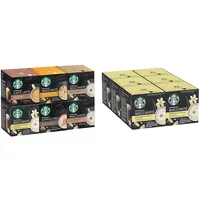 STARBUCKS Probierset, White Cup Variety Pack by Nescafé Dolce Gusto Kaffeekapseln & Vanilla Macchiato by Nescafé Dolce Gusto Kaffeekapseln 6 x 12 (72 Kapseln, 36 Portionen)
