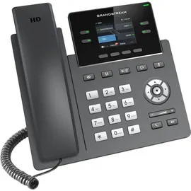 Grandstream GRP-2603 Carrier-Grade IP-Phone - VoIP-Telefon - Switch, Telefon, Schwarz