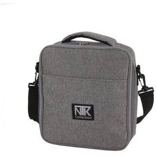 NTK-Collection Mini-Kühltasche Neria Grau Isoliertasche Thermotasche Picknicktasche HTI-Living