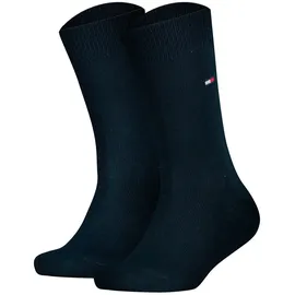 Tommy Hilfiger Basic Socken 2er Pack Dunkelblau 39-42