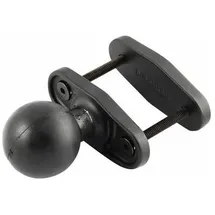 RAM MOUNTS RAM-D-247U-25 Montage-Kit Schwarz Aluminium, Gummi