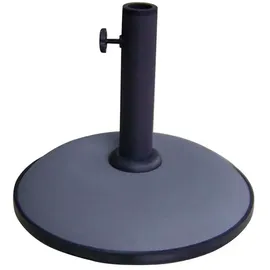 marbueno summer Sonnenschirmständer Rund Beton 36 x 29,5 cm Grau