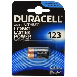 Batterie CR123 CR123A DL123A    27000123