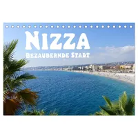 Calvendo Nizza Bezaubernde Stadt (Tischkalender 2026 DIN A5 quer),