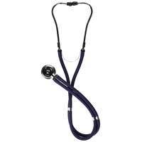 NCD Medical/Prestige Medical Doppelkopf-Stethoskop, Schlauch in Marineblau