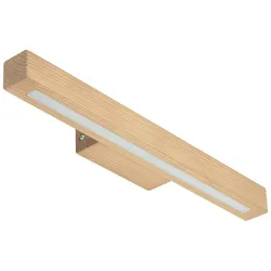 Licht-Erlebnisse Wandleuchte THEO LED 8W Kiefer Metall Holz | LE107583