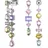 Swarovski Ohrstecker Gema mehrfarbig 5656417