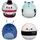 Squishmallows Micromallows SQMM0064-4er-Pack, superweiche Mini-Squishmallows, 6.5 cm Plüschfiguren
