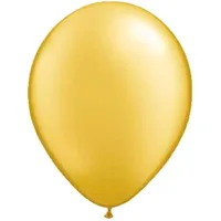Folat Luftballons Metallic 30 cm Ø 10 St. Gold