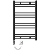 luxebath Badheizkörper 600 x 800 mm 600 W anthrazit gerade