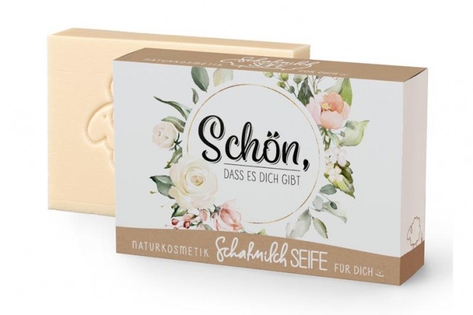 la vida Schafmilchseife Schön Blumen