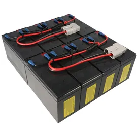 CSB Nachbauakku exakt passend für den APC-RBC12 Akku vormontiert mit Kabel und Stecker