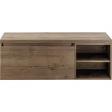 Waschtischunterschrank Sanox Frozen BxHxT 120 x 43 cm x 45 cm Frontfarbe tabacco