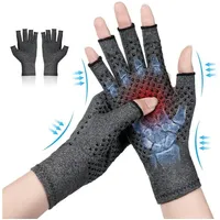 Luxuskollektion Kompressionshandschuhe Arthritis Handschuhe Schwarz L